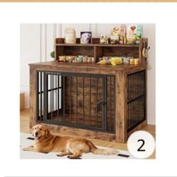 Large Dog Crate Assembled