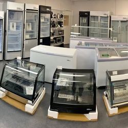 Chest Freezer-Display Coolers-Countertop(Refrigerator & Warmer)-Open Fridge