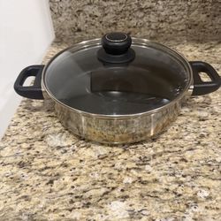 Stainless  steel pot