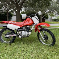 1989 Honda XR100R Antique Race Bike 