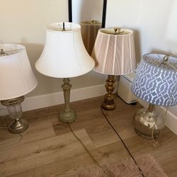 Table Lamps Set – 4 Pieces 
