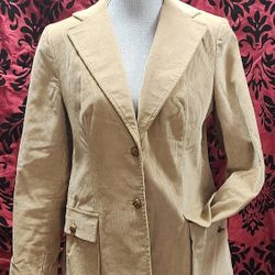 Vtg The Villager Corduroy Blazer Jacket 