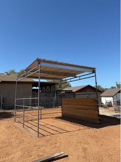 12x12 Horse Shelter Kit Freestanding