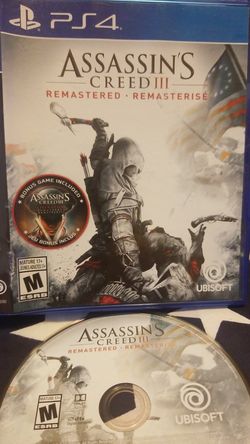 Assassins Creed III REMASTERED (PS4)