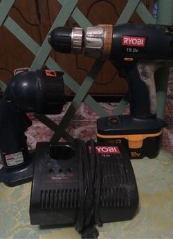 Ryobi drill 18.0v