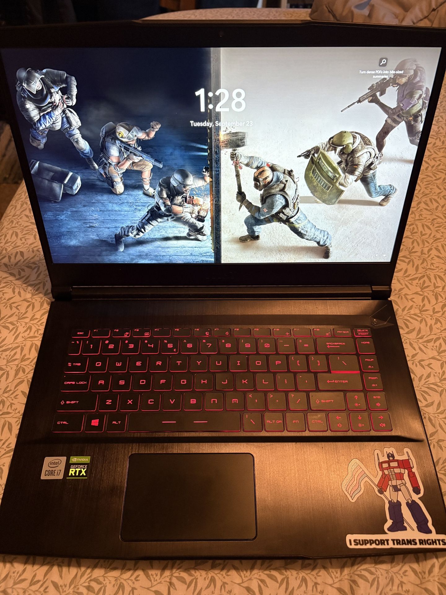 MSI GF65 Gaming Laptop