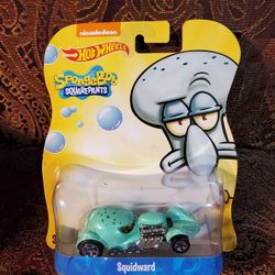 Hot Wheels Squidward Car Collection. 