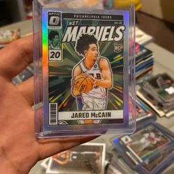 Jared McCain Panini Donruss Optic Holo Net Marvels