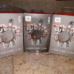 JBL Bluetooth Speaker Brand New All 3 For $135 Price FIRM