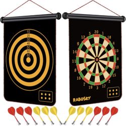 Classic- Magnetic -Dart Board for Kids l,Adult- Outdoor Sports Toy