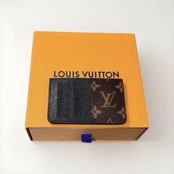 Louis Vuitton Damier Graphite Neo Porte Cartes brown monogram Card Holder.