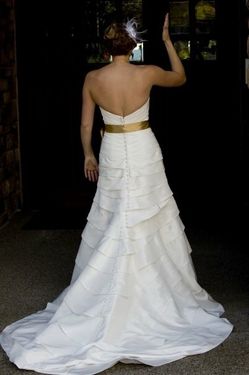 Beautiful wedding gown