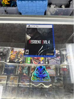 Resident Evil 4 PS5 $35 New Sealed Gamehogs 11am-7pm
