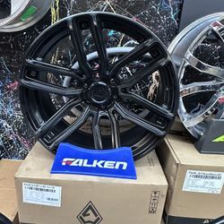 22x10 Matte Black Arena Wheels For sale