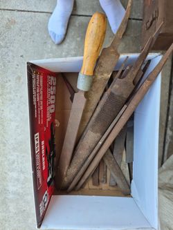 Box of miscellaneous files