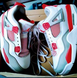 Nike SB varsity red air Jordans size 10.