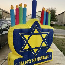 Inflatable Menorah