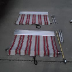 Retractable RV Window Awnings