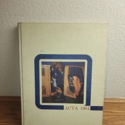 1984 Exeter Union High School Yearbook ACTA Exeter, California