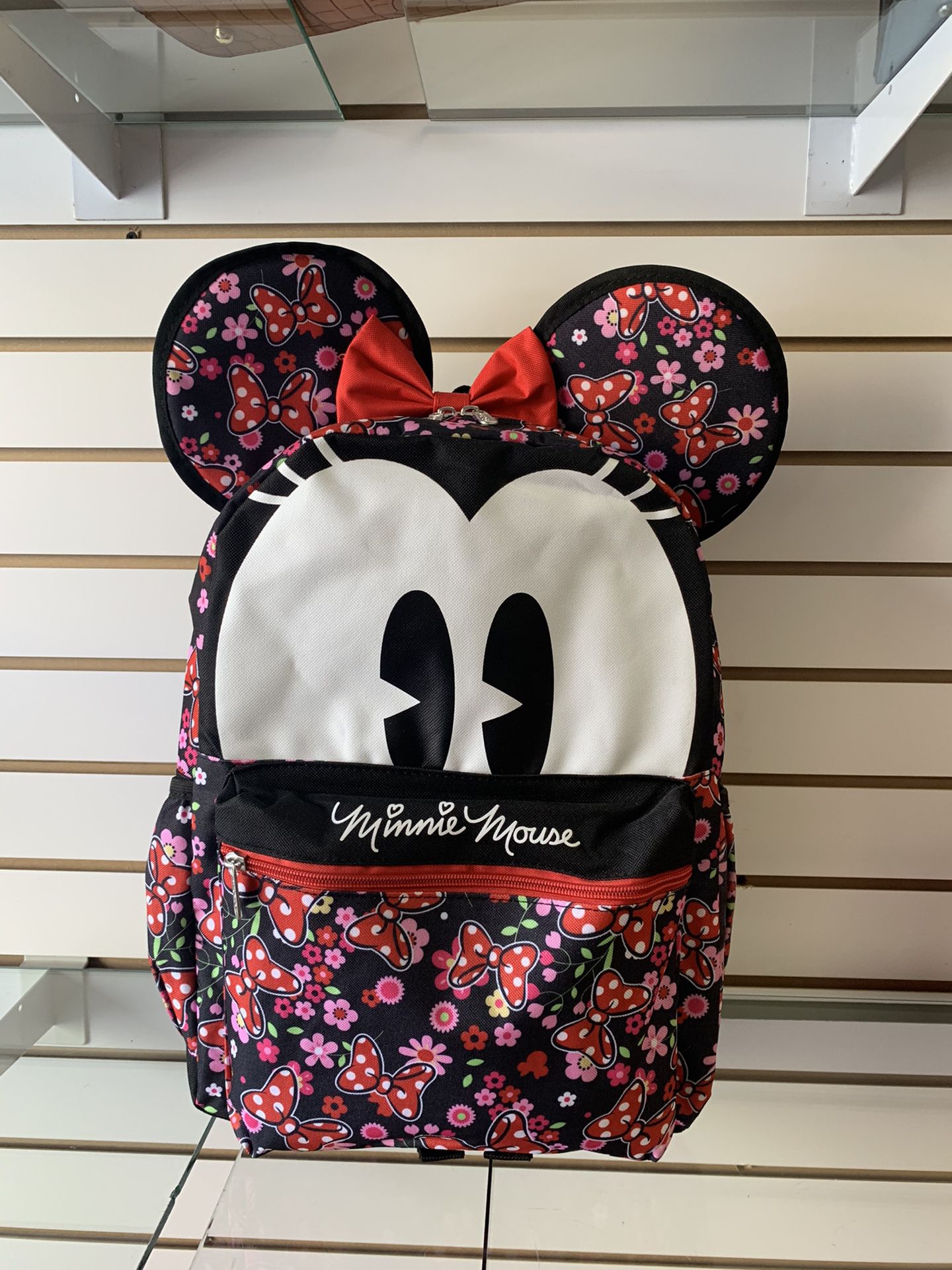 Minnie Mouse backpack with 3D ears