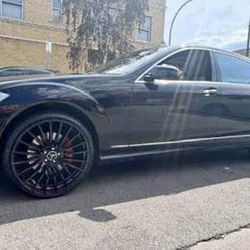 22” MERCEDES - BENZ WHEELS GLOSS BLK RIMS 5x112 + NEW TIRES WHEEL & TIRE PACKAGE S63 S580 S550