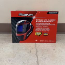 SNAP-ON IGNITE 360 AUTO DARKENING WELDING HELMET W/LED 