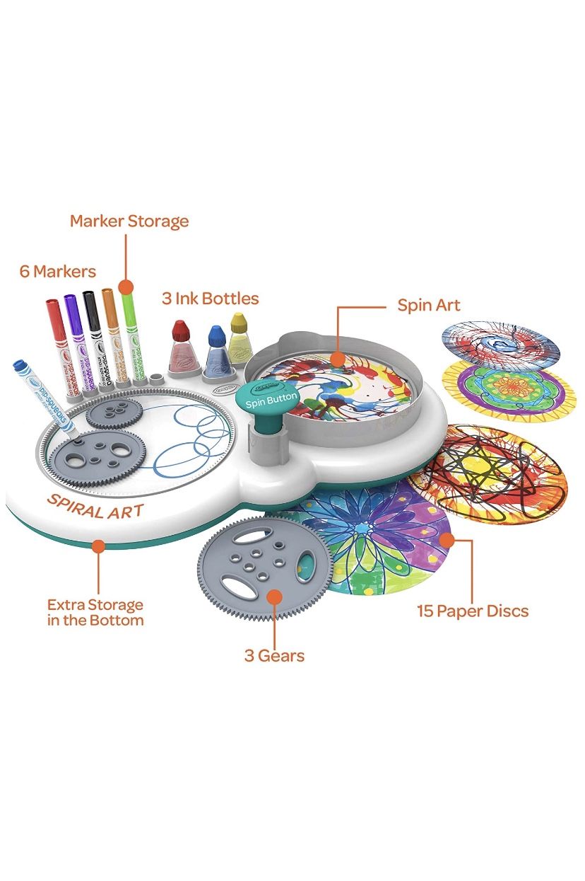 Cartola Spin And Spiral Art Station