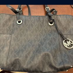 Michael Kors Blue Purse Only Used A Few Times