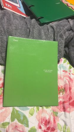 Mead Five Star Green Folder