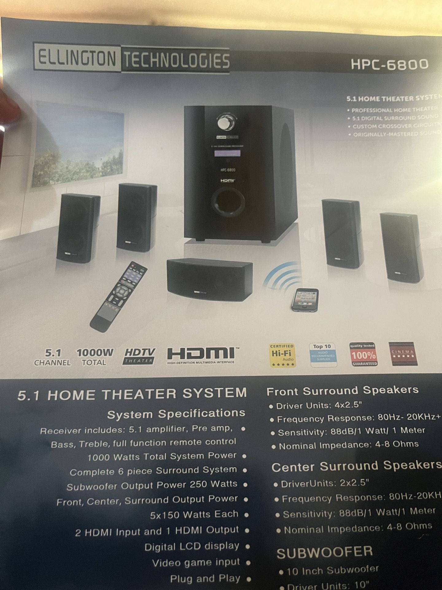 Home Theater System!