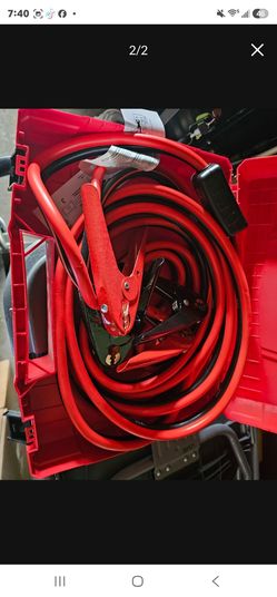 Uline heavy duty jumping cables