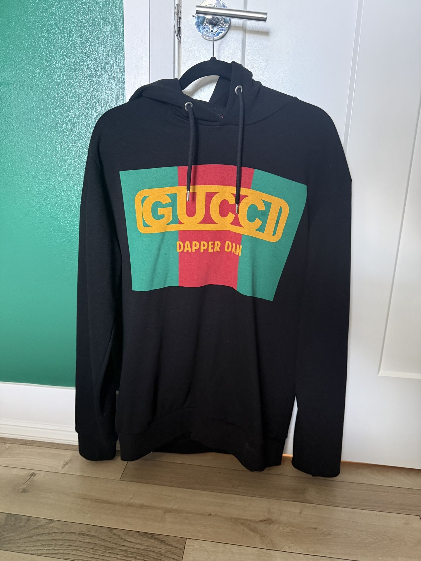 Gucci Dapper Dan Logo Cotton Hoodie