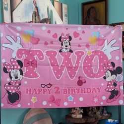 2nd Birthday Backdrop