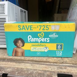 Pampers Size 6 (112 Ct)