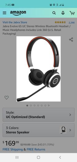 Wireless headset with microphone