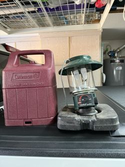 Coleman Propane Lantern & Case