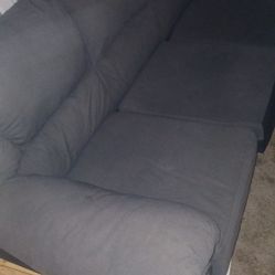 2 Grey Couches Set
