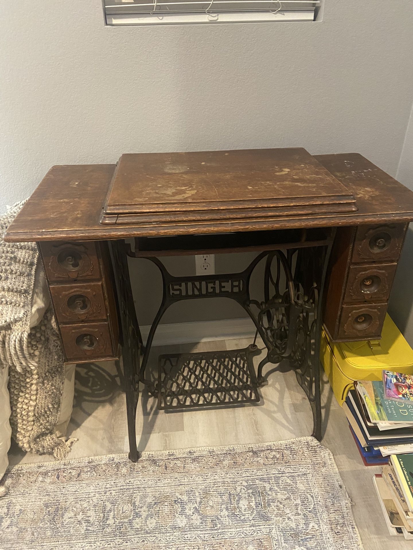 Authentic SINGER Antique Sewing Machine