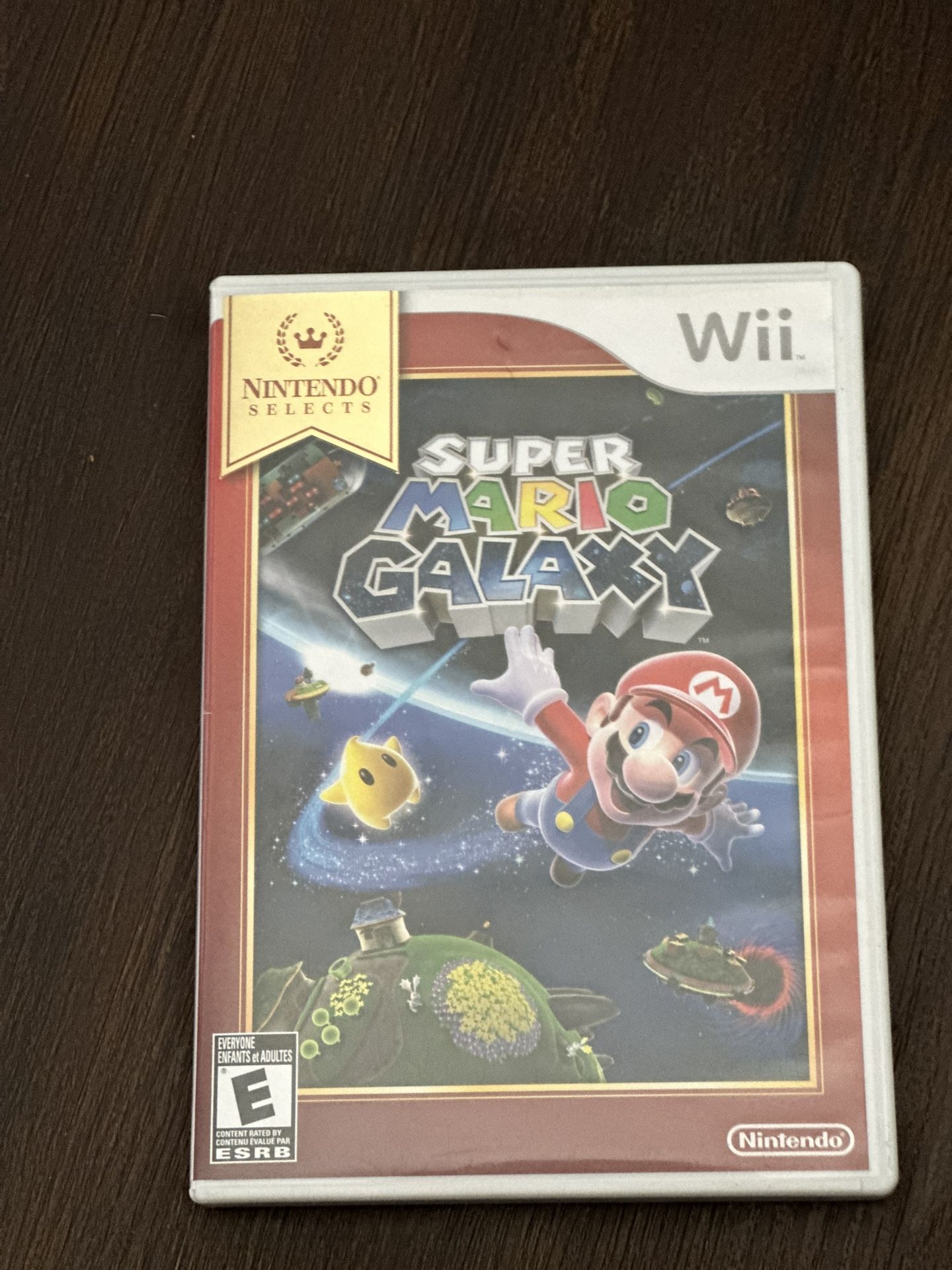 Super Mario Galaxy on Wii Nintendo Selects Edition