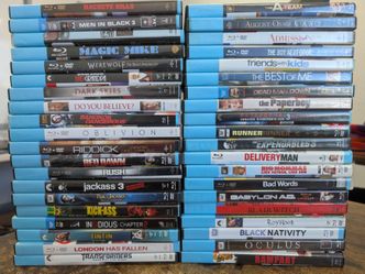 40 Blu-ray Movies ($30 for Everything)