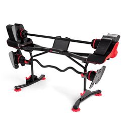 Bowflex Curl Bar With Stand