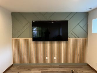 Custom Modern Accent Wall Plank Wall