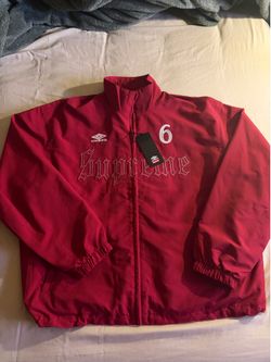 supreme studded umbro track jacket