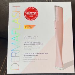 Dermaflash Peach Fuzz Remover And  Facial Exfoliation!!
