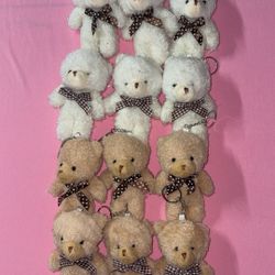 Teddy Bear Keychains $3 Each 