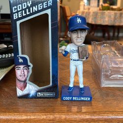 Rare 60th Anniversary Cody Bellinger ROY Bobblehead 