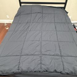 Queen Bed Frame & Mattress