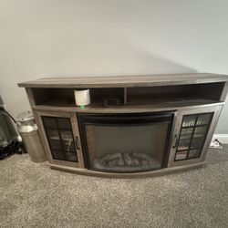 Fireplace TV Stand