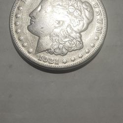 1921-S Morgan Silver Dollar