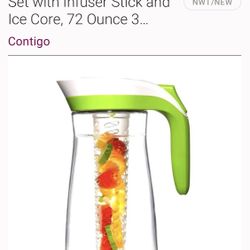 Contour Water Pitcher